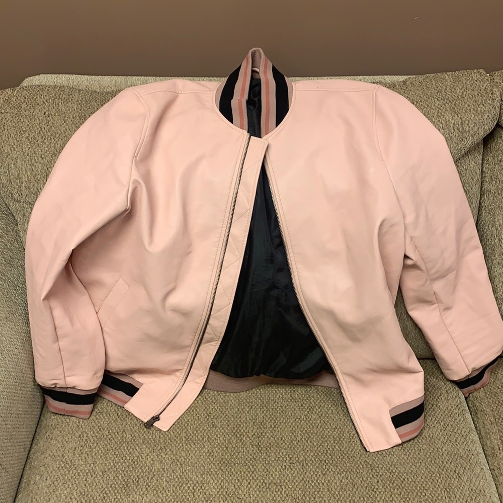 Pink Bomber Jacket